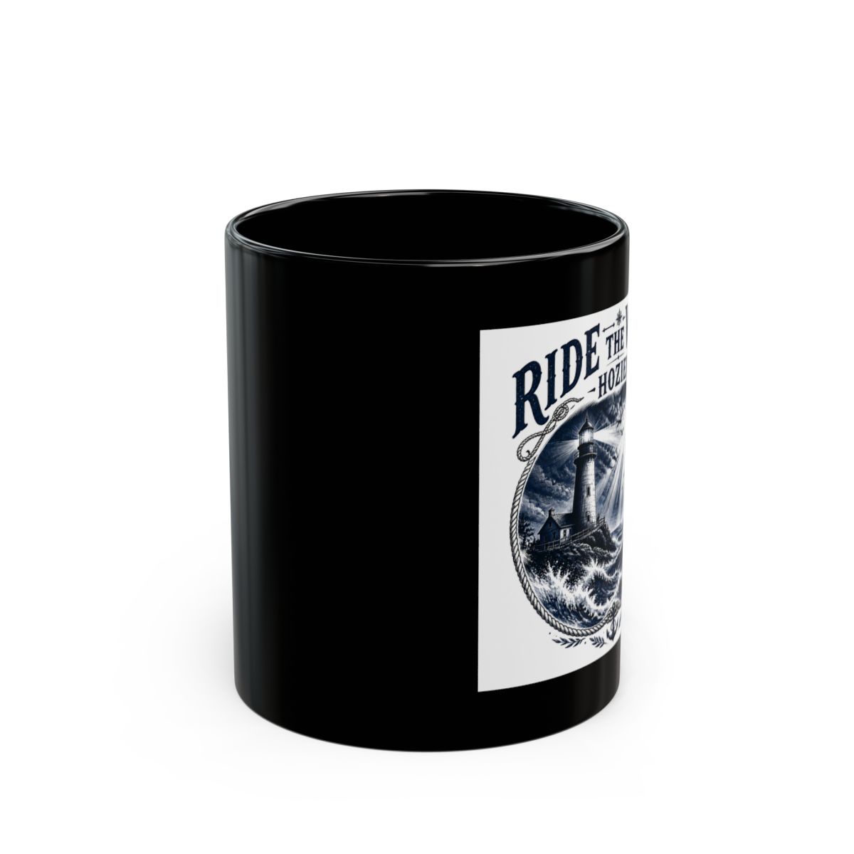 Hozier "Ride the Waves - Hozier" Black Mug - Official mugs merchandise