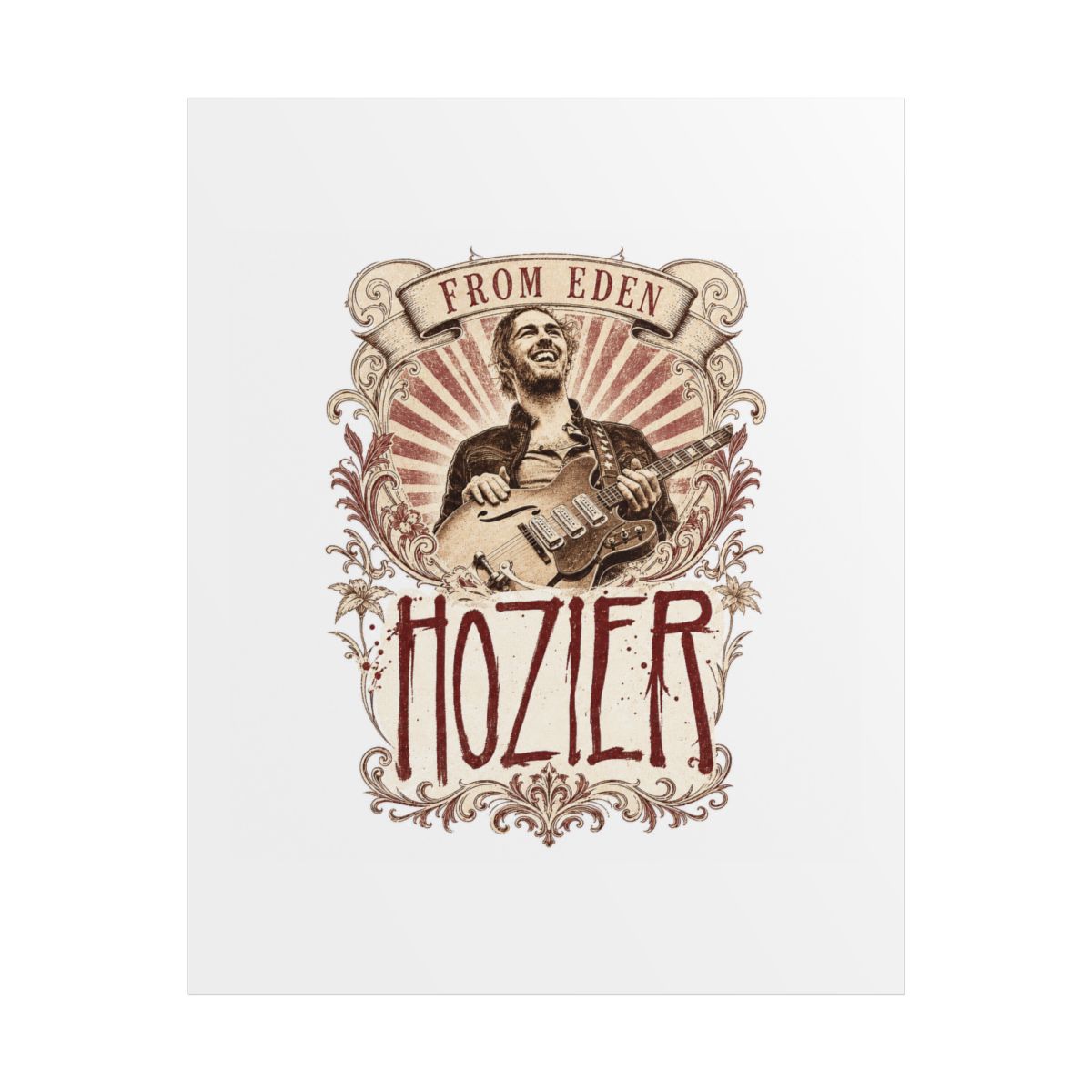 Hozier "From Eden" Poster