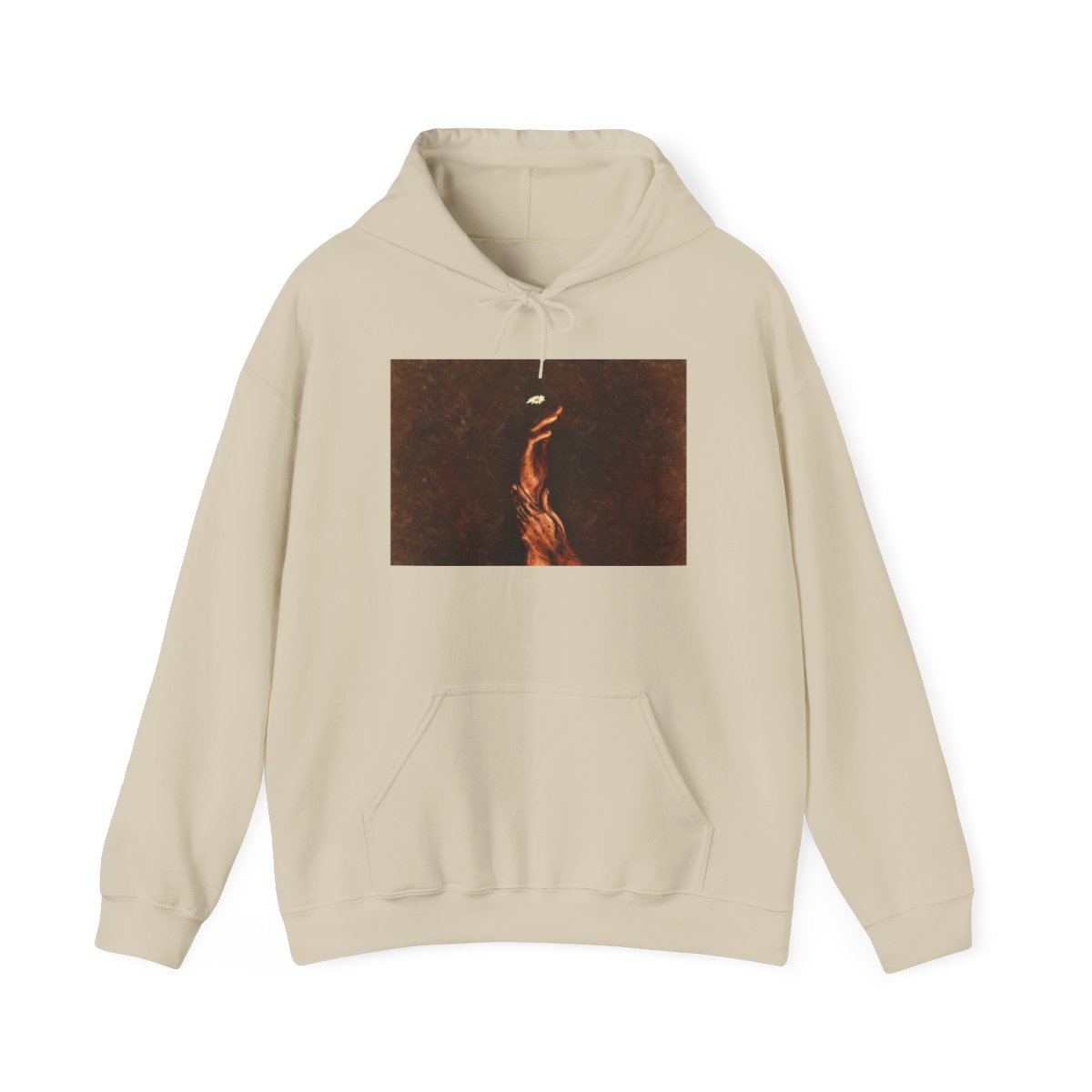 Rising Flame Hoodie | Abstract Fire Artwork | Hozier Merch - alternate angle 2, merchandise