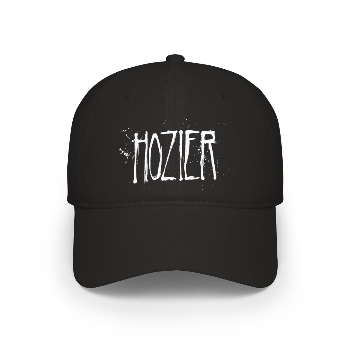 Grunge Handwritten Band Logo Cap | Baseball Cap | Hozier Merch - Hozier official Hats & Caps merch